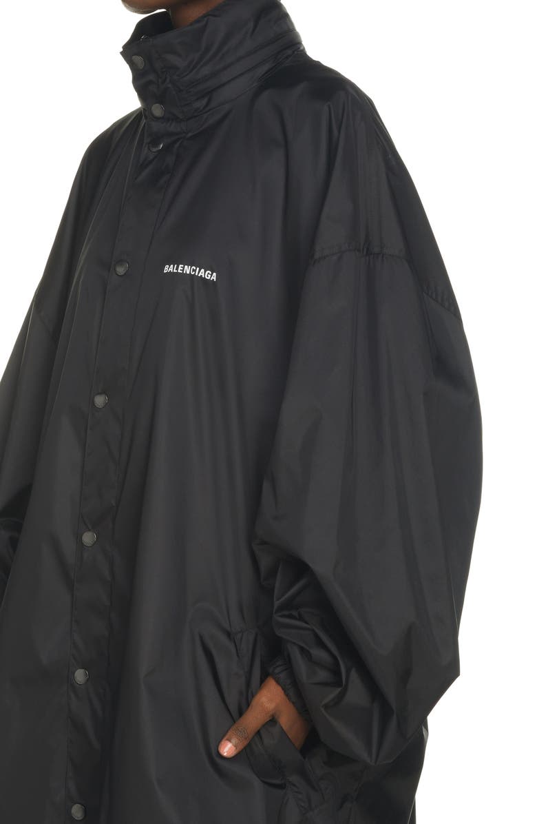 Balenciaga Oversize Rain Jacket, Alternate, color, 