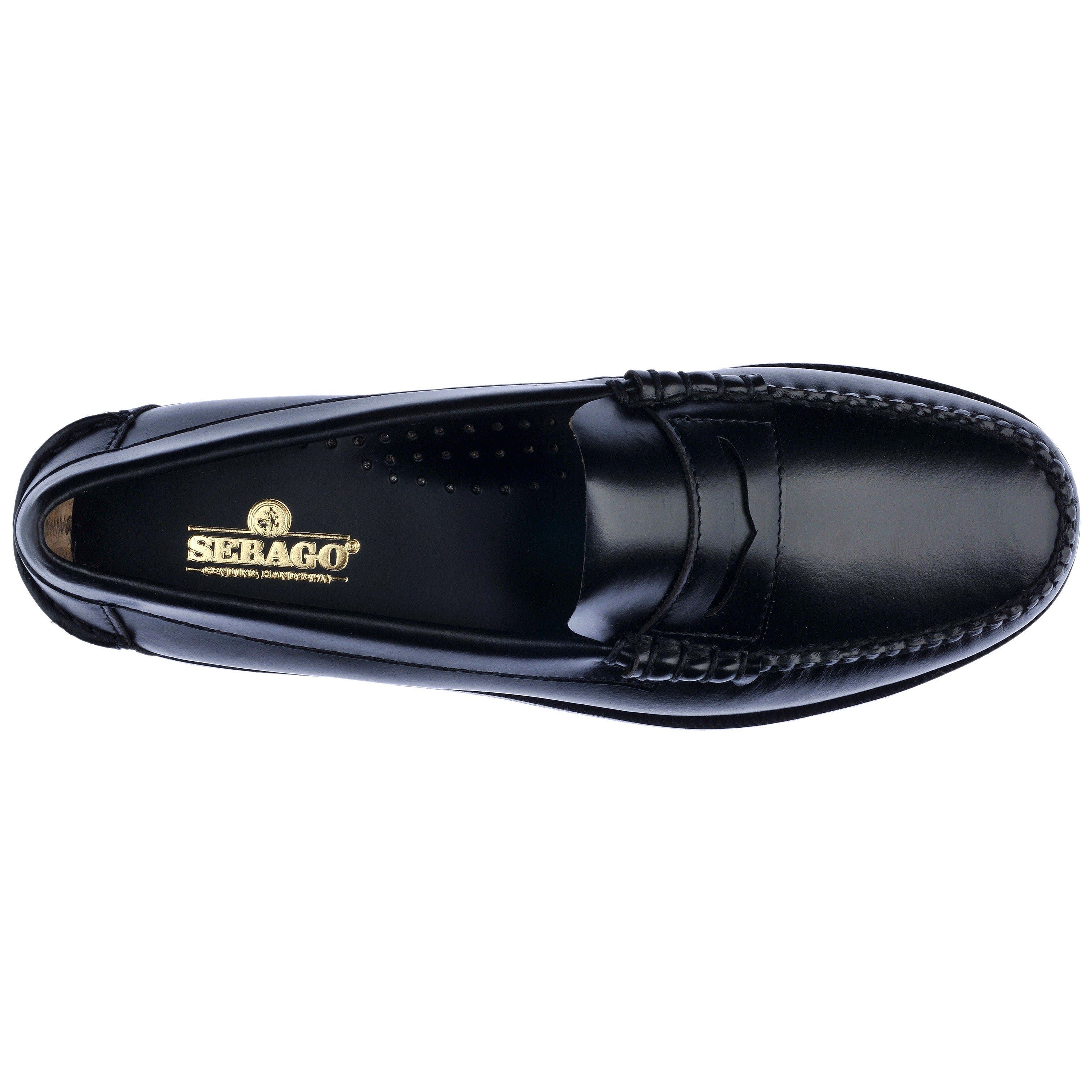 Sebago Classic Dan Penny Loafers, Alternate, color, Black
