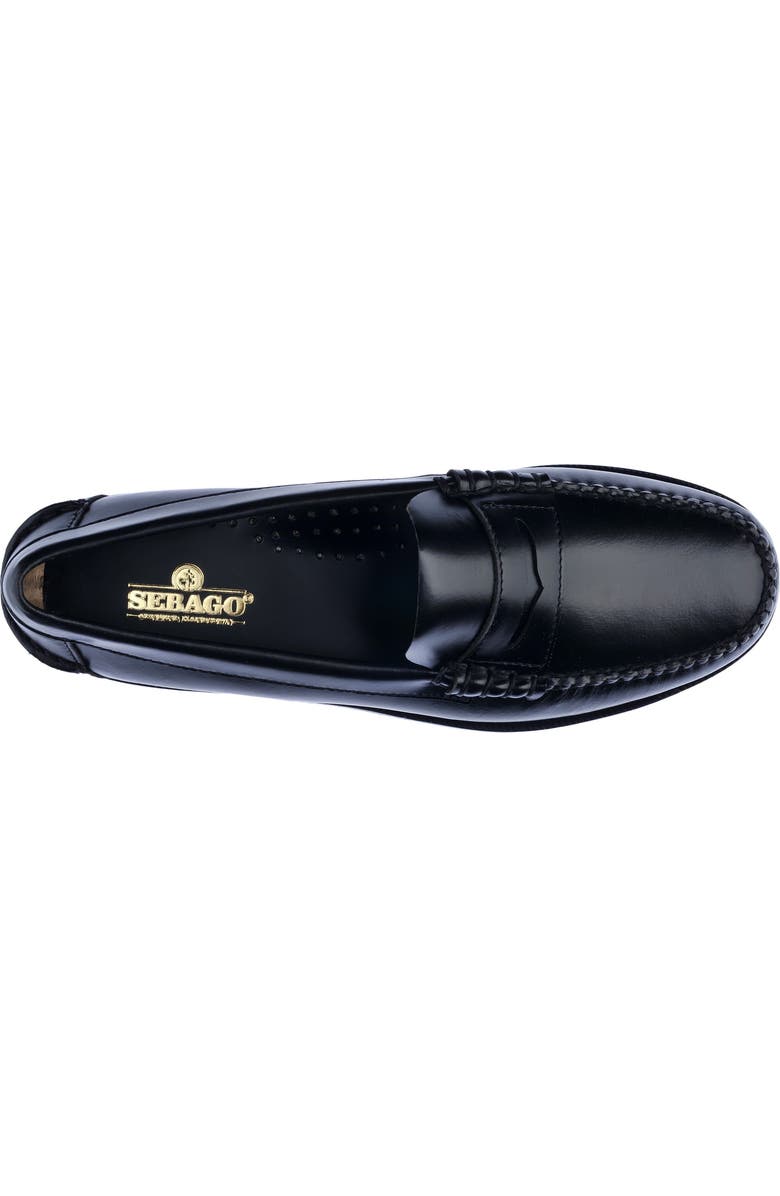 Sebago Classic Dan Penny Loafers, Alternate, color, Black