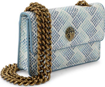 Micro Kensington Faux Leather Crossbody Bag