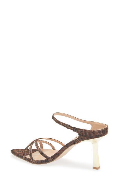 Steve Madden Lexani Strappy Slide Sandal In Leopard