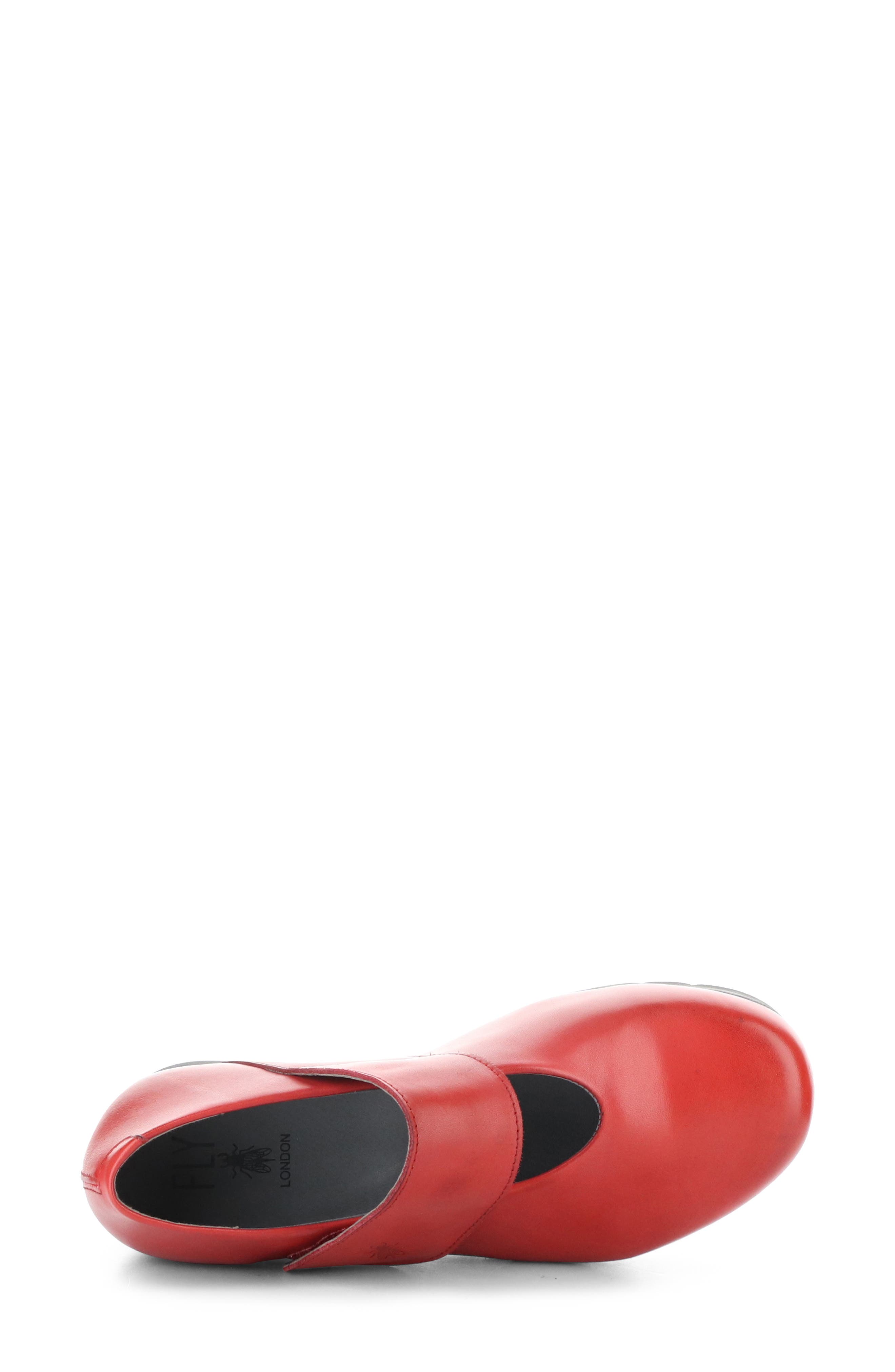 Vari Mary Jane Platform Wedge Pump, Alternate, color, 003 RED BURN