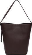 New Amsterdam Leatherworks Jayden Large Leather Bucket Bag
