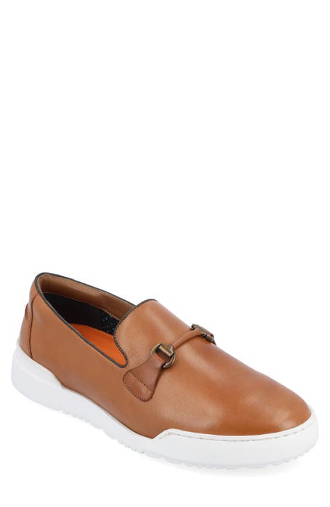 Dane Plain Toe Bit Loafer (Men)