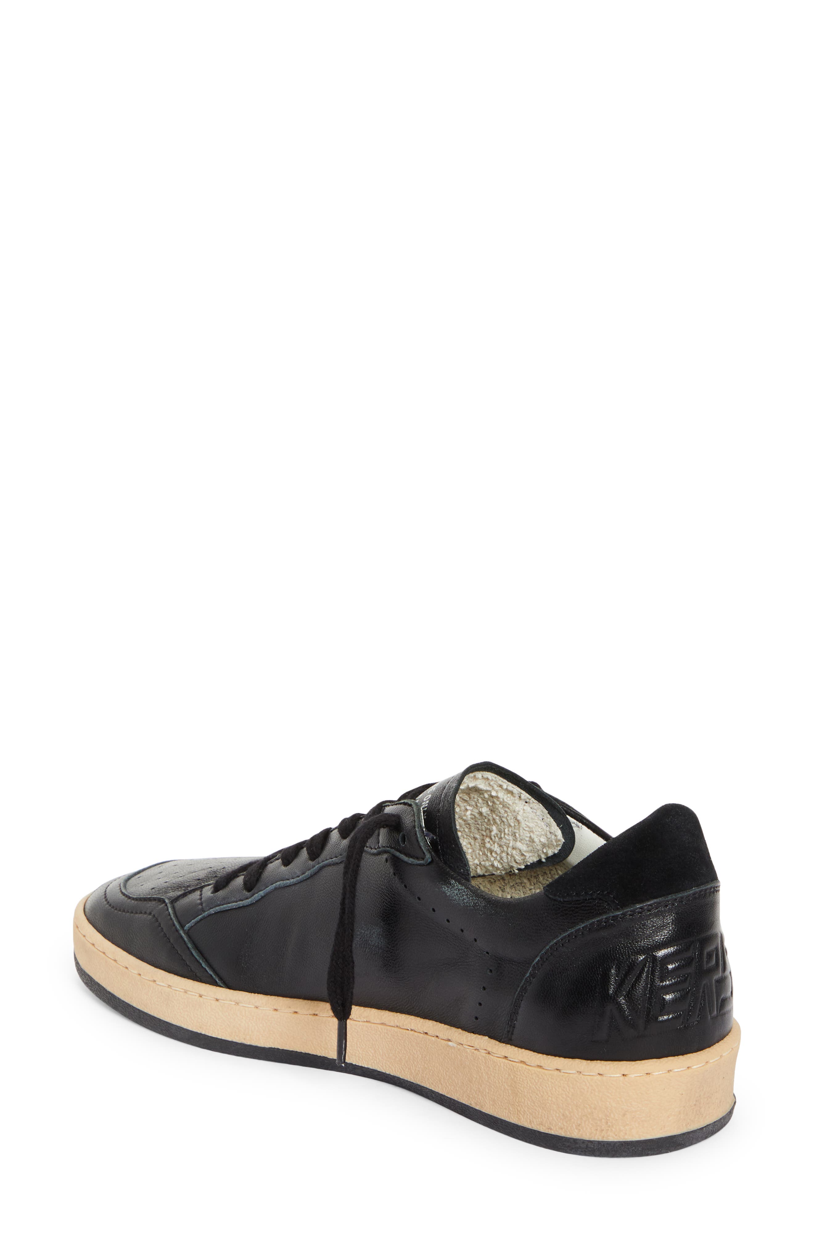 Golden Goose Ball Star Sneaker, Alternate, color, Black