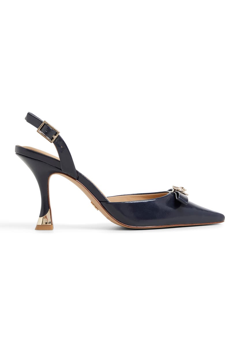 Ted Baker London Sienna Slingback Pointed Toe Pump, Alternate, color, Navy