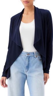 Karen Kane Travel Jersey Open Front Cardigan