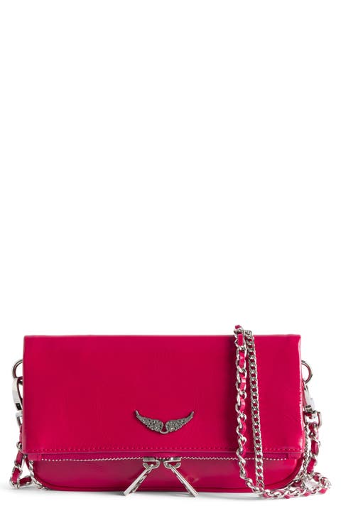 Rock Nano Patent Leather Clutch