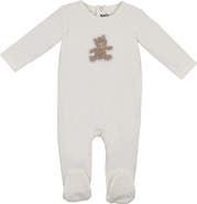 Manière Bear Appliqué Footie