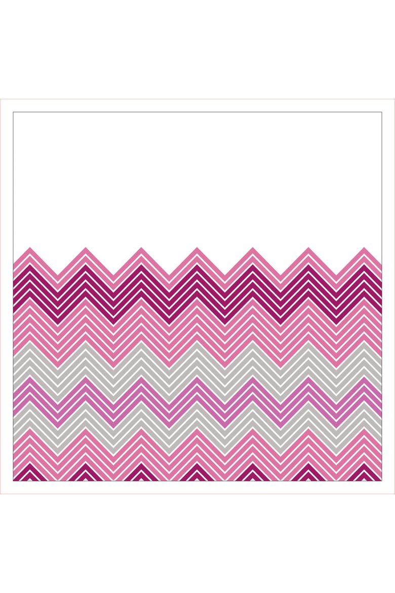 Chevron Assorted Bath Set 14 Piece, Alternate, color, Pink