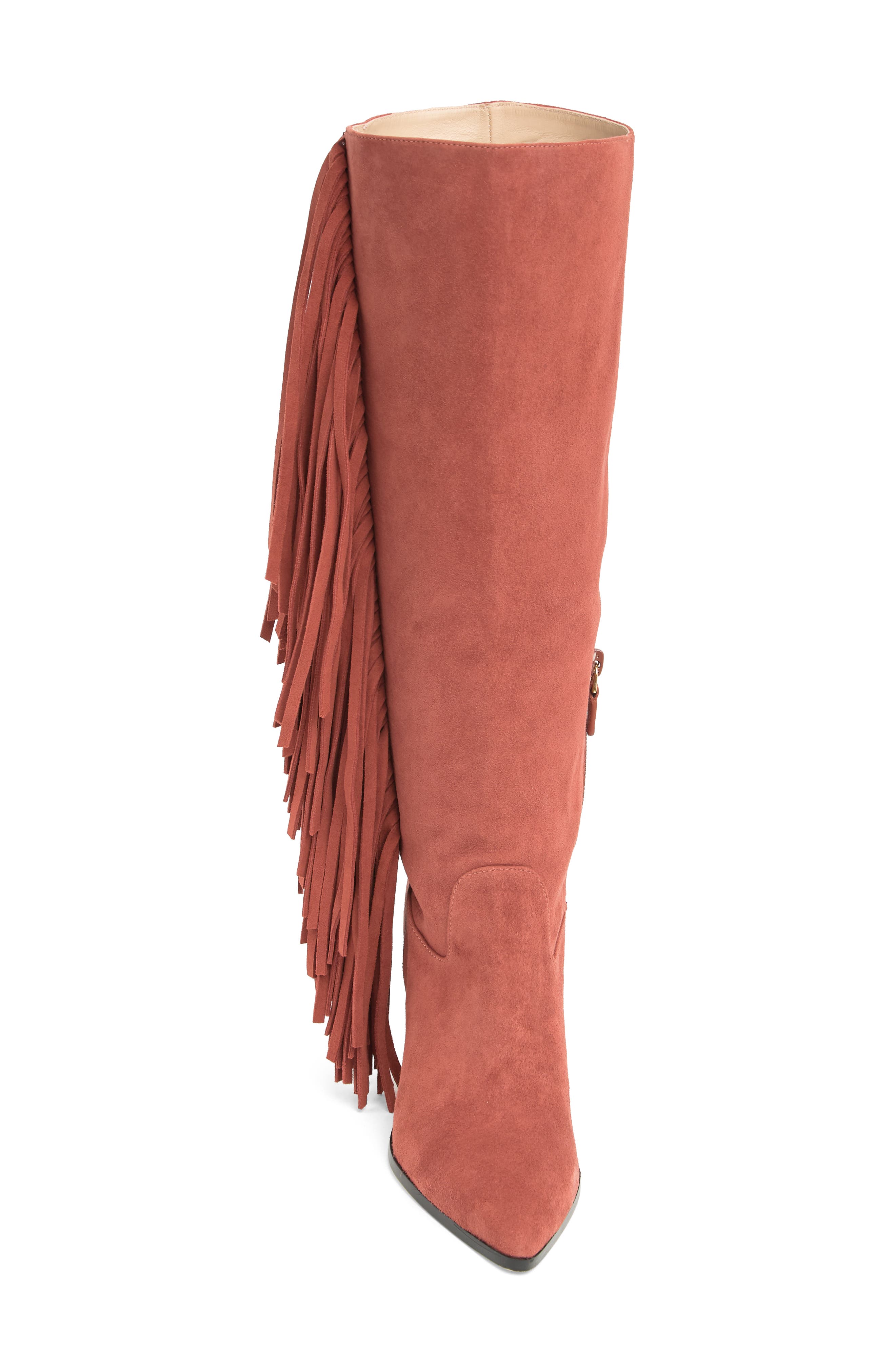 Stuart Weitzman Kenley Fringe Boot, Alternate, color, 