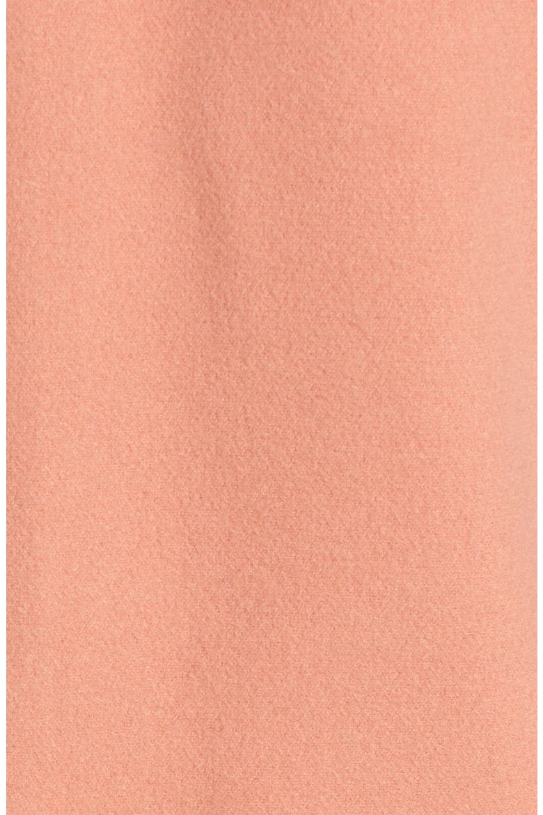 Perry Faux Fur Trim Coat, Alternate, color, DUSTY CORAL