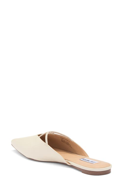 Shop Steve Madden Pammie Mule In Bone Leather