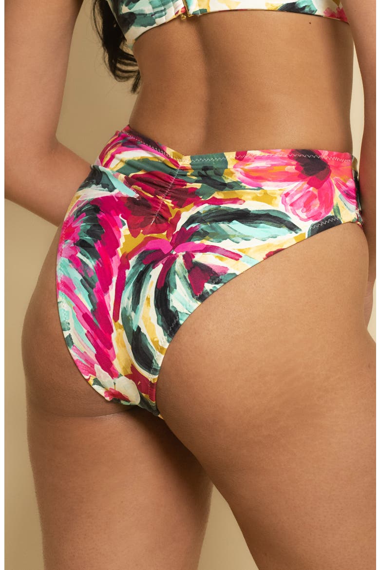 Paula Waist Tie Bikini Bottoms, Alternate, color, ISLA FLORAL