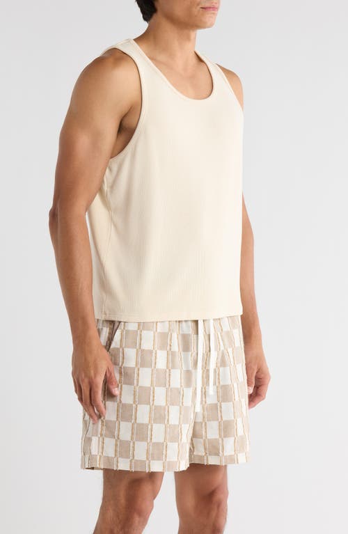 Rizort Austin Kore Tank In Beige