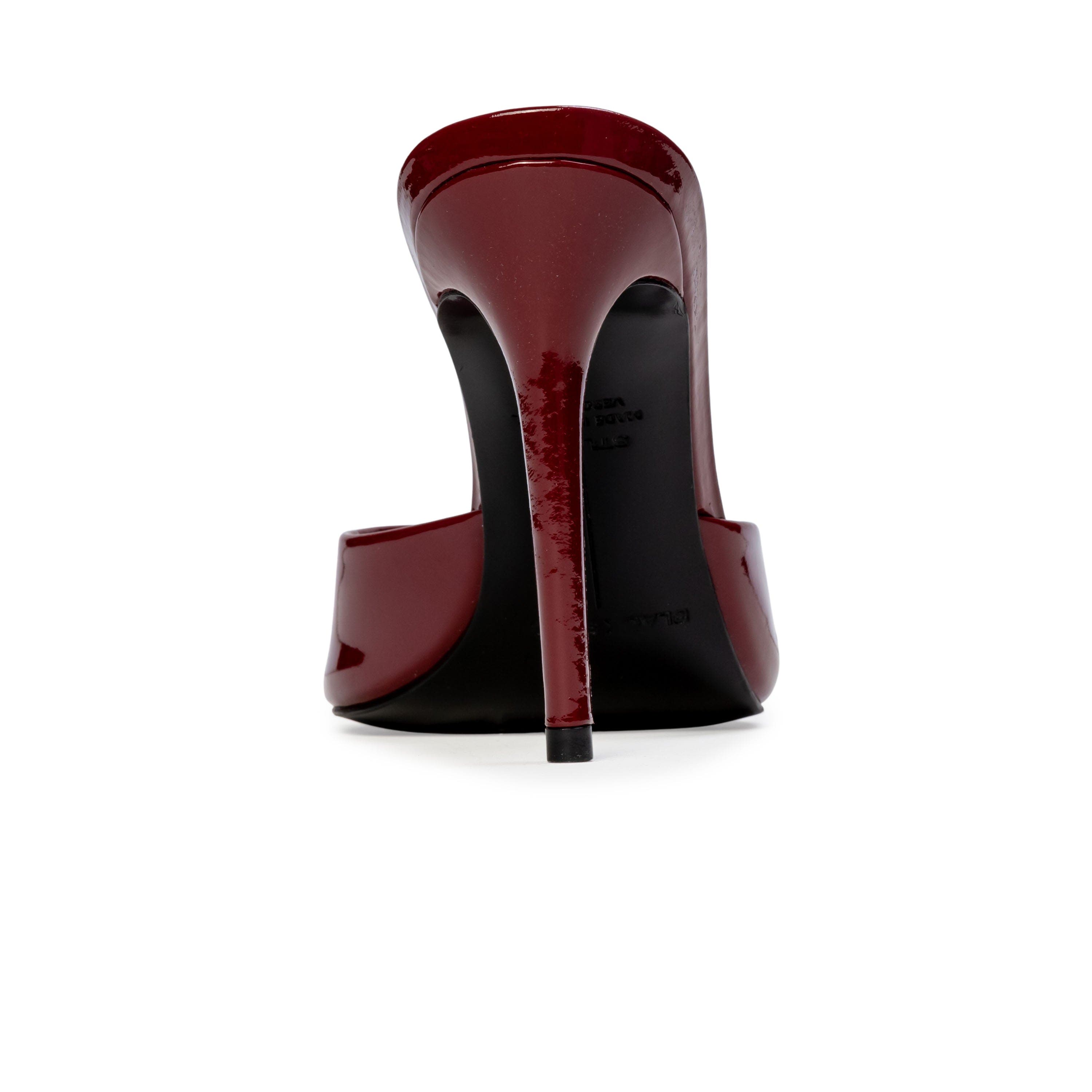 Brea 100 Leather Mule, Alternate, color, Chili Flake Leather