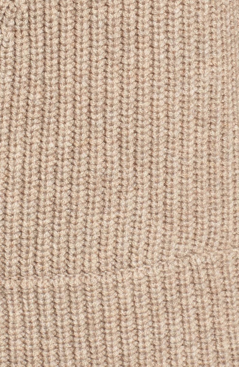 Chelsea28 Olivia Palermo + Chelsea28 Open Back Wool & Cashmere Turtleneck Sweater, Alternate, color,