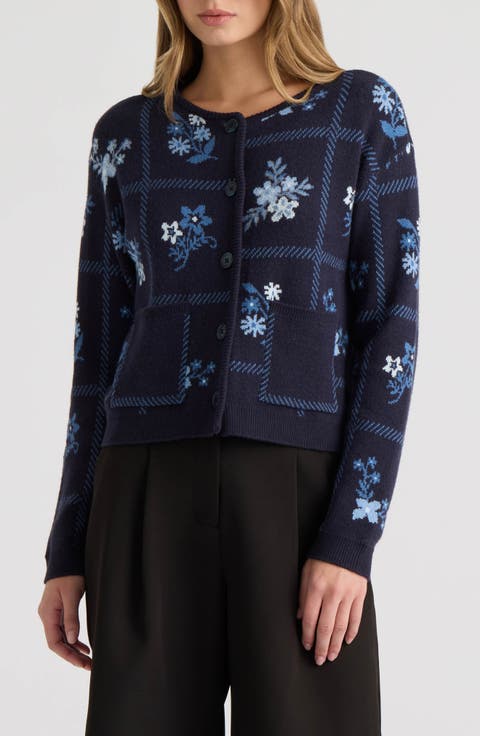 Floral Patchwork Cardigan
