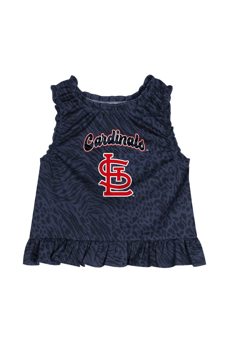 Toddler  Navy St. Louis Cardinals Playground Dress, Alternate, color, Navy