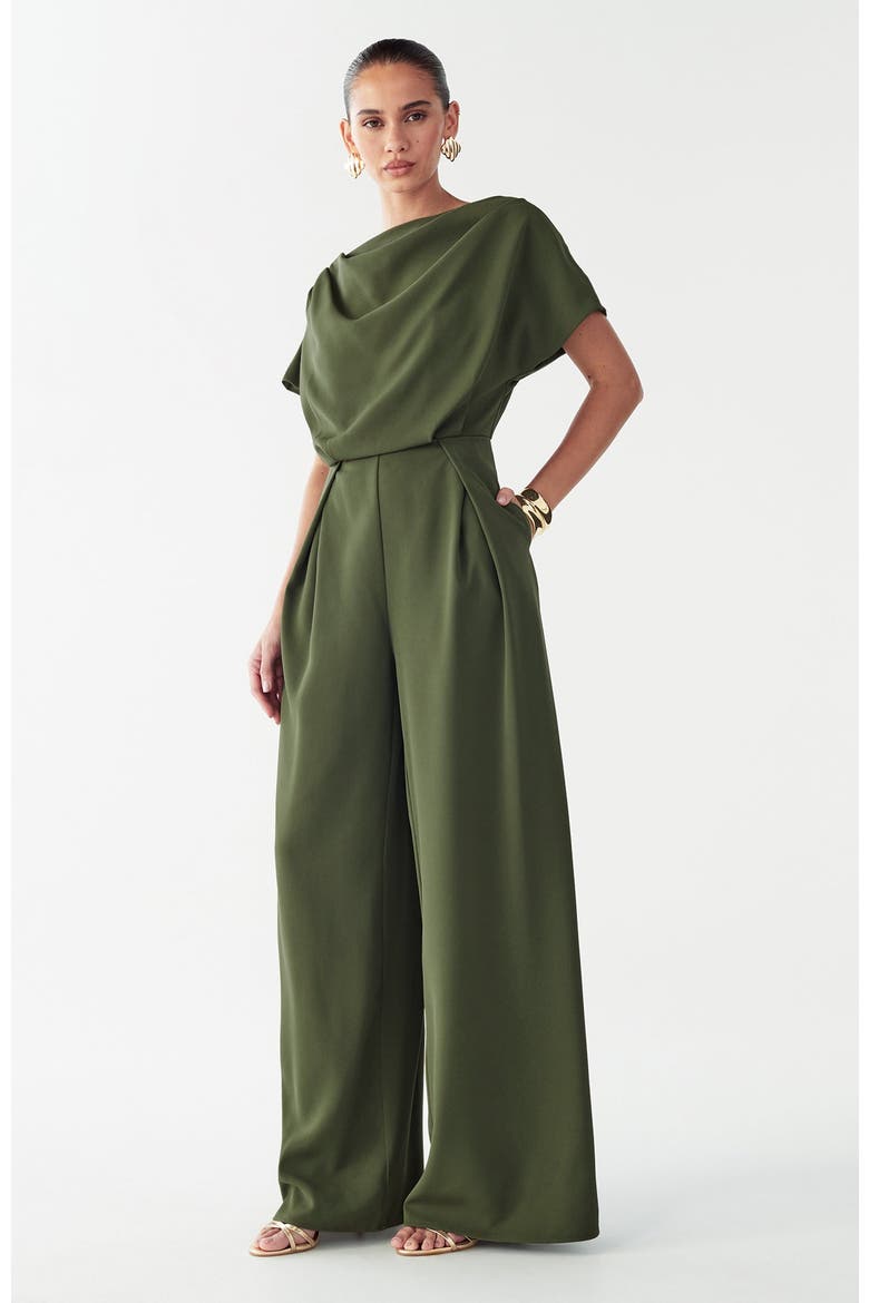 Tina Jumpsuit, Alternate, color, Khaki