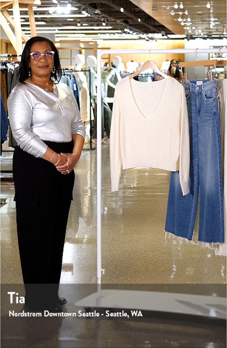 Cotton Eyelet Bomber Jacket, sales video thumbnail