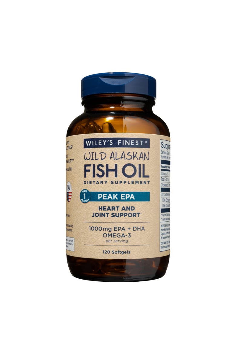 Peak EPA Omega-3 Softgels for Joint Health Support 120 softgels(120 servings), Main, color, None