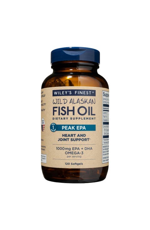 Peak EPA Omega-3 Softgels for Joint Health Support 120 softgels (120 servings)
