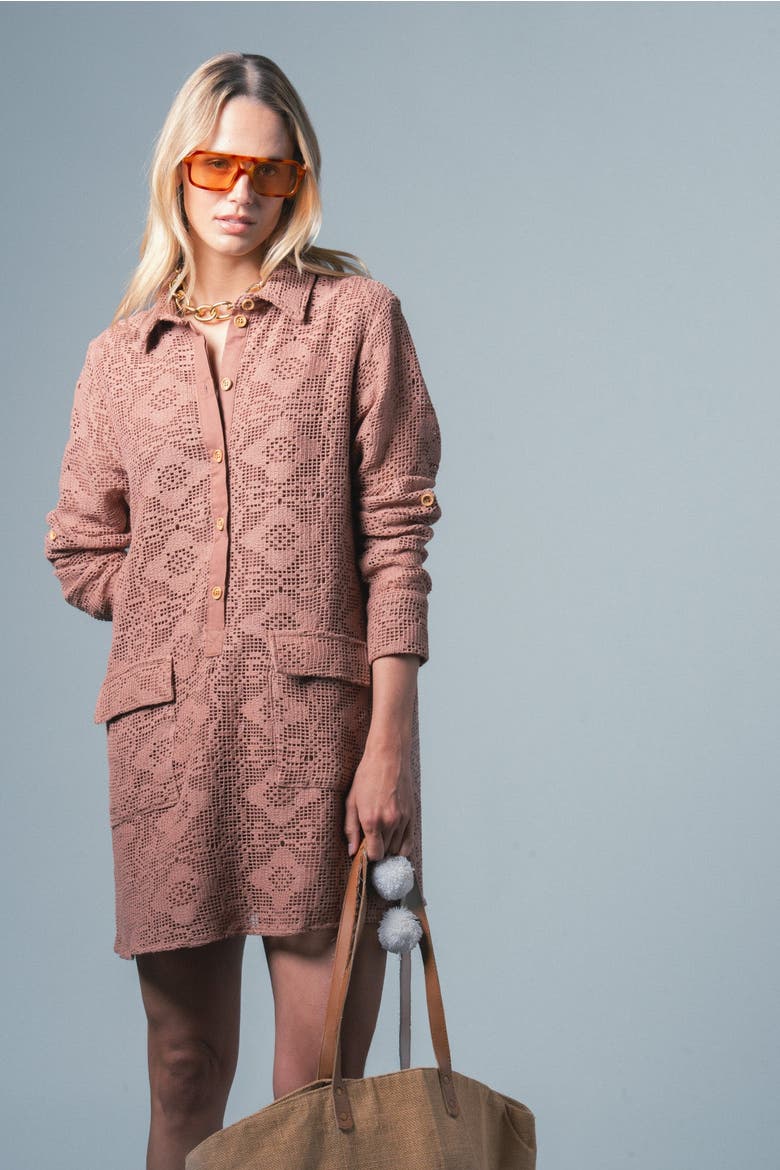 The Raya Dress, Alternate, color, Mocha Mousse