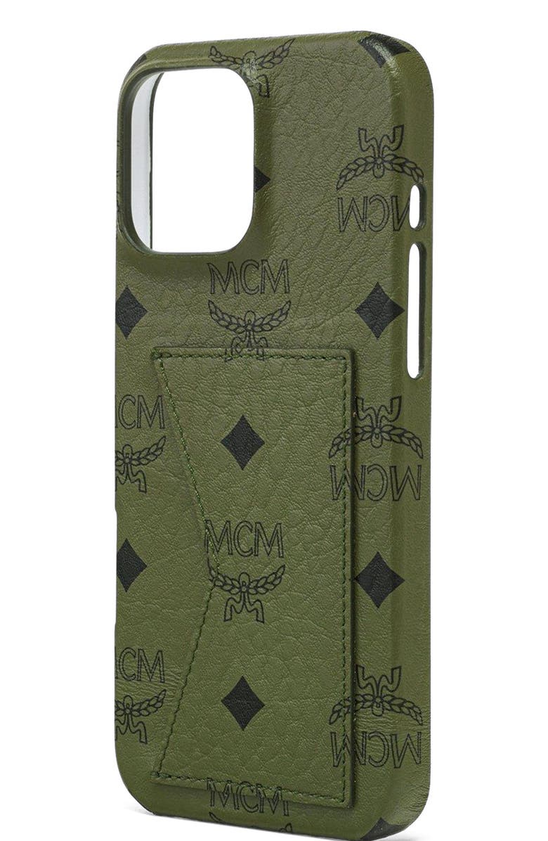 MCM iPhone 16 Pro Max Case in Visetos, Alternate, color, 