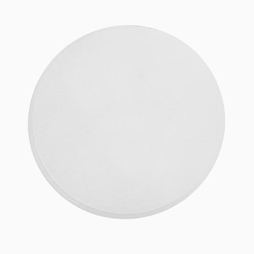 Jonathan Y Evans 18" Minimalist Modern 3-legged Drum Indoor/outdoor Accent Table In White Frosted