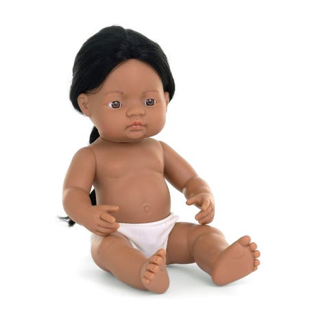 Baby Doll Native American Boy 15'' (Polybag)