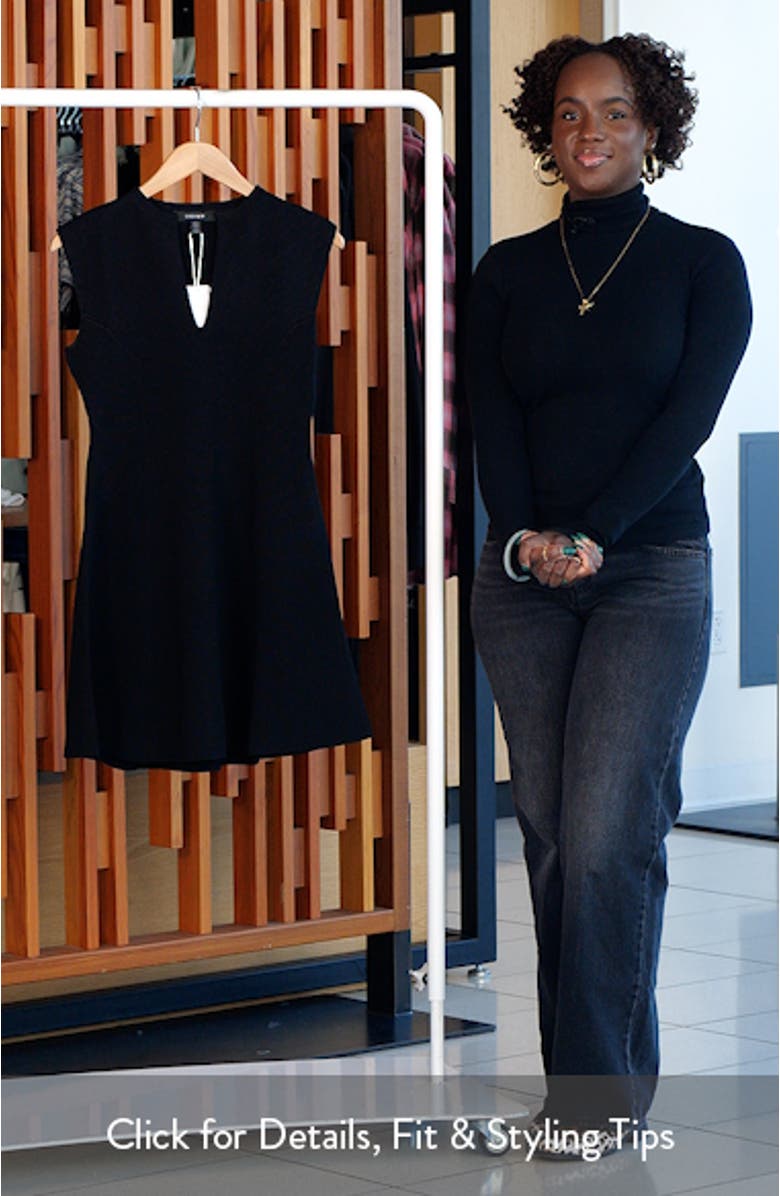 Katerina Crepe Fit
Flare Minidress, sales video thumbnail