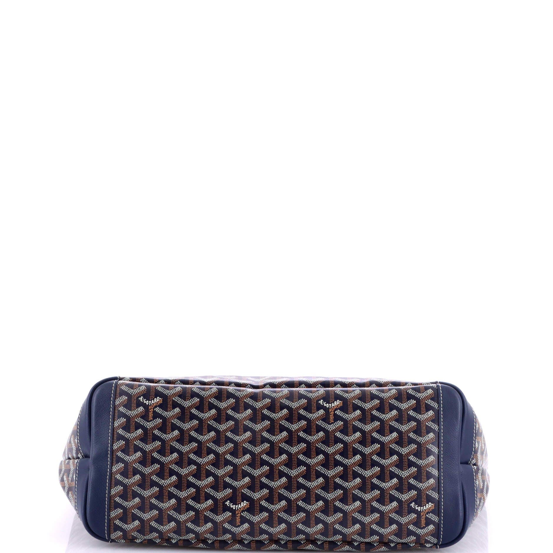 Pre-Owned Goyard Artois Tote Coated Canvas MM, Alternate, color, Blue