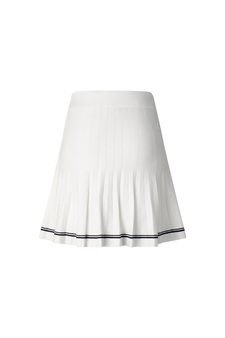 Myra Knitted Skirt, Alternate, color, White