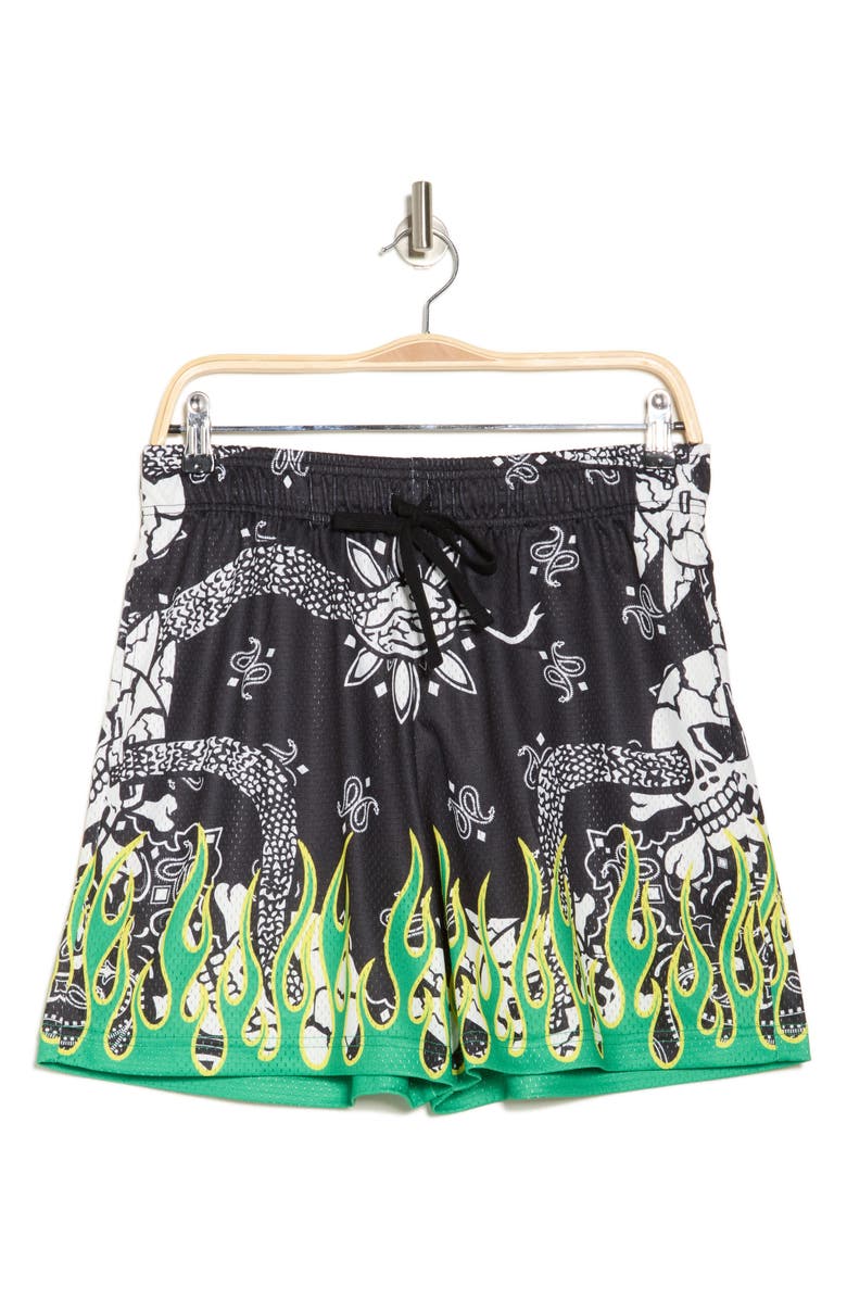 Cult of Individuality Mesh Athletic Shorts, Alternate, color,