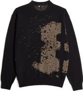 G-STAR Sprayed 89 Relaxed Organic Cotton Crewneck Sweater