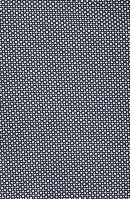 Emporio Armani Microdot Button-up Shirt In Gray