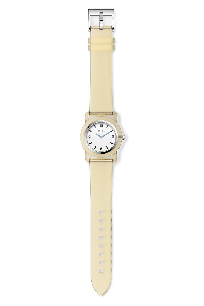 Play Recycled Plastic Watch, 35mm, Alternate, color, LEMON