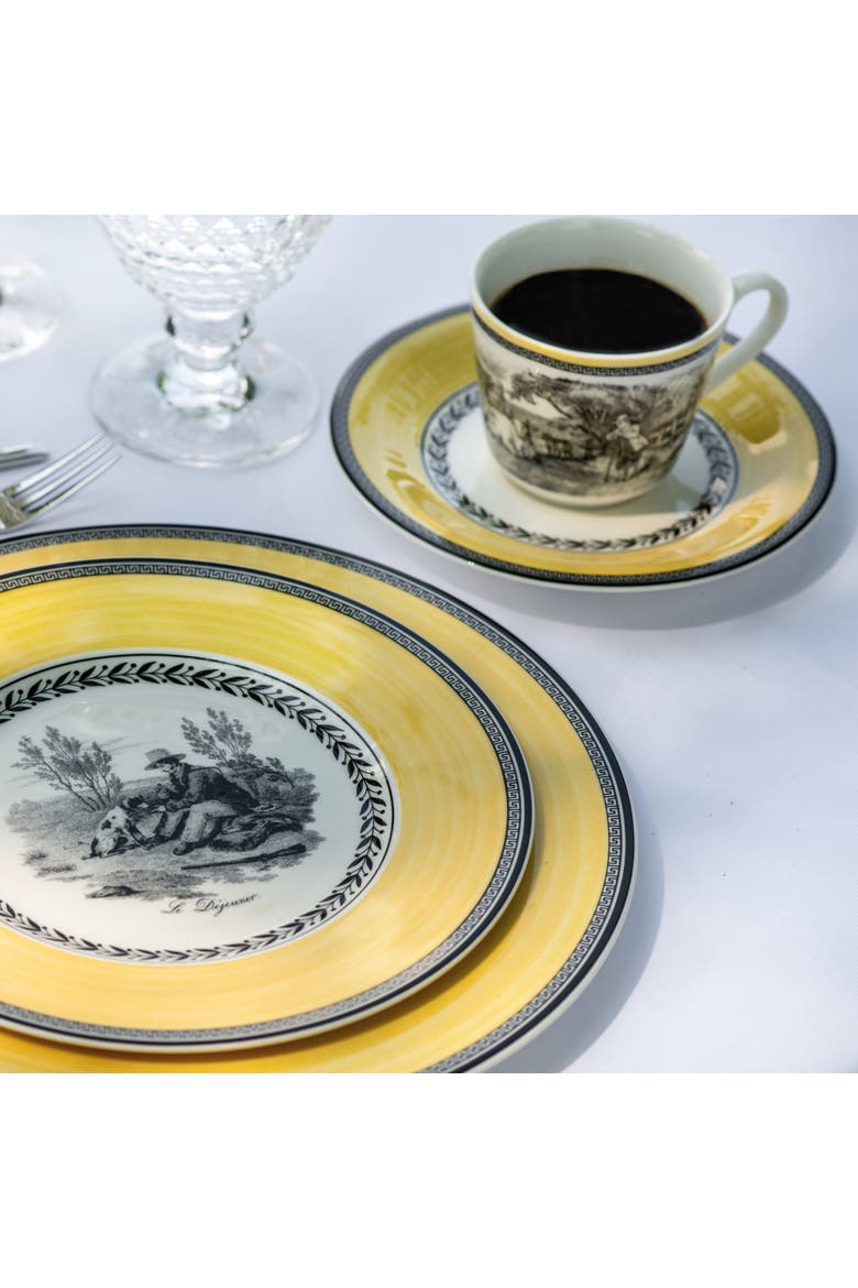 Audun Ferme Teacup, Alternate, color, White