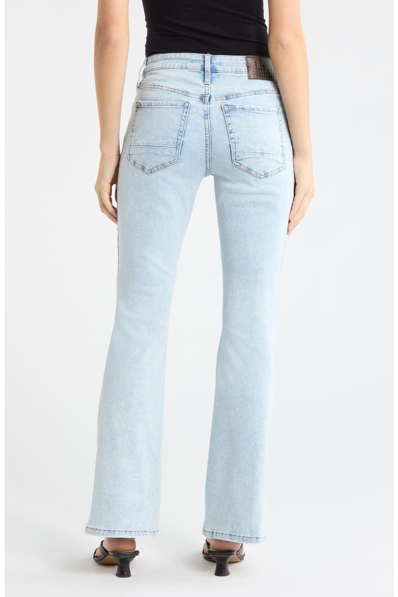 Eiffel Flare Jeans, Alternate, color, SNOW