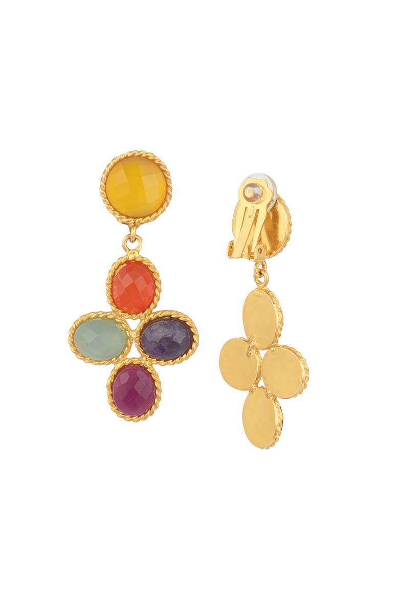 SYLVIA TOLEDANO Bloom Earrings, Alternate, color, Multi