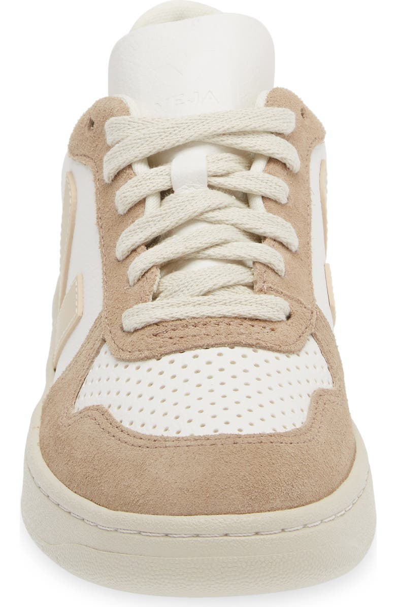 Veja V-10 Sneaker, Alternate, color, Extra-White Sable Sahara