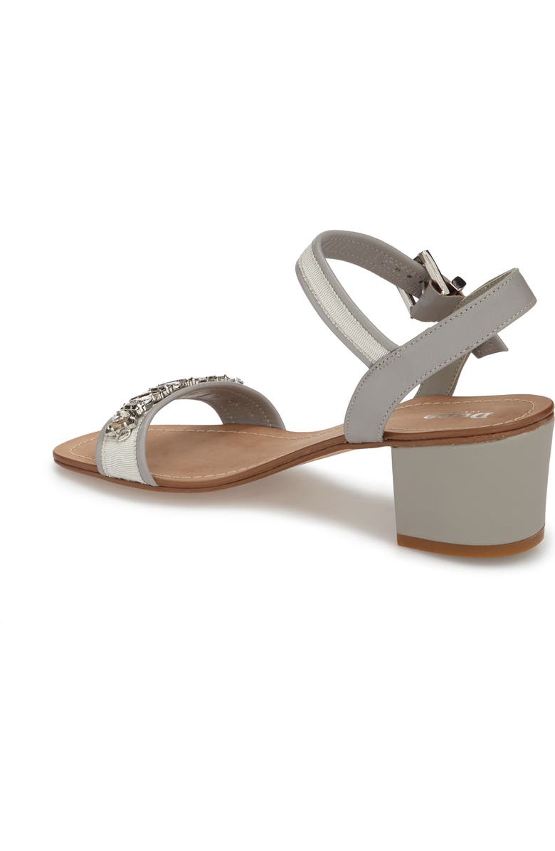 Dune London 'Maisie' Embellished Block Heel Sandal, Alternate, color,