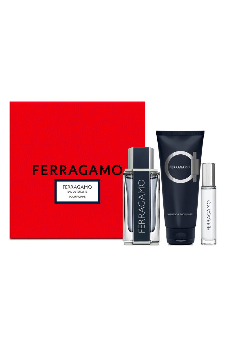 FERRAGAMO Eau de Toilette 3-Piece Gift Set $152 Value, Main, color, 