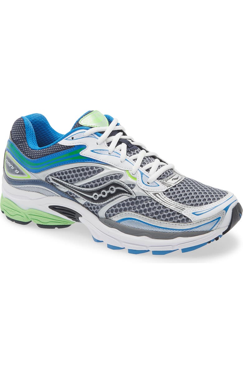 Saucony Gender Inclusive ProGrid Omni 9 Sneaker, Main, color, Grey/ Slime