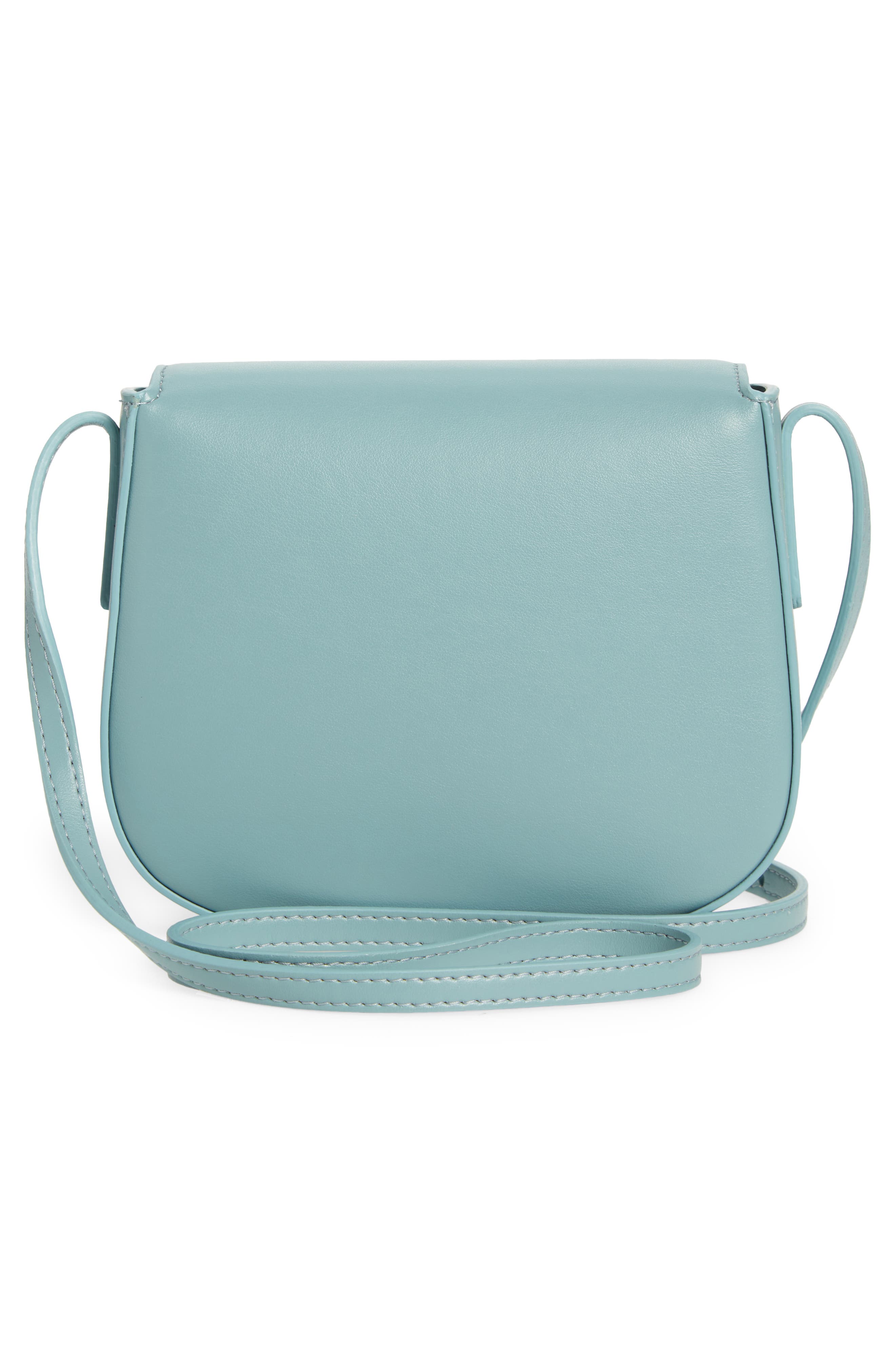 Mansur Gavriel Mini Classic Faux Leather Crossbody Bag, Alternate, color, 