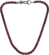 AllSaints Crystal Tennis Necklace