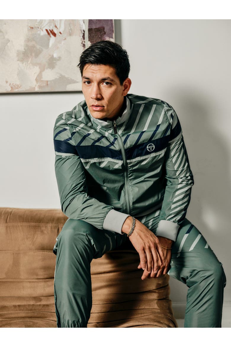 Quadretto Track Pant, Alternate, color, DUCK GREEN