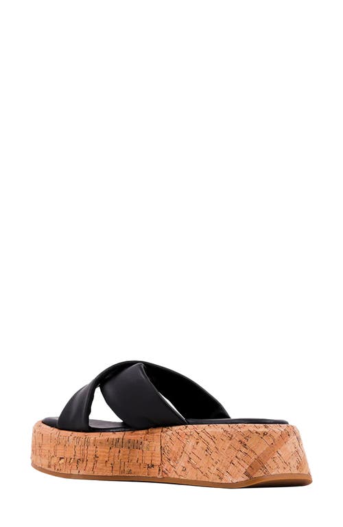 Shushop Lydia Platform Slide Sandal