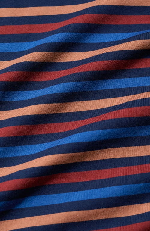 Seasalt Cornwall Sailor Stripe Organic Cotton Top In Multi